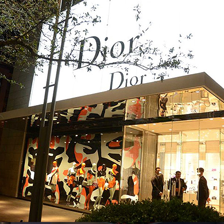 Progetto facciate negozio Dior – Houston (USA)