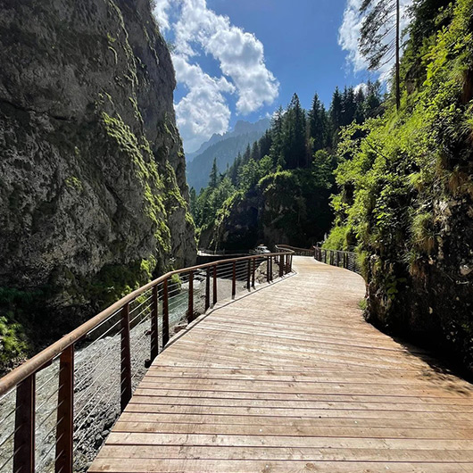 Passerella dei Serrai di Sottoguda