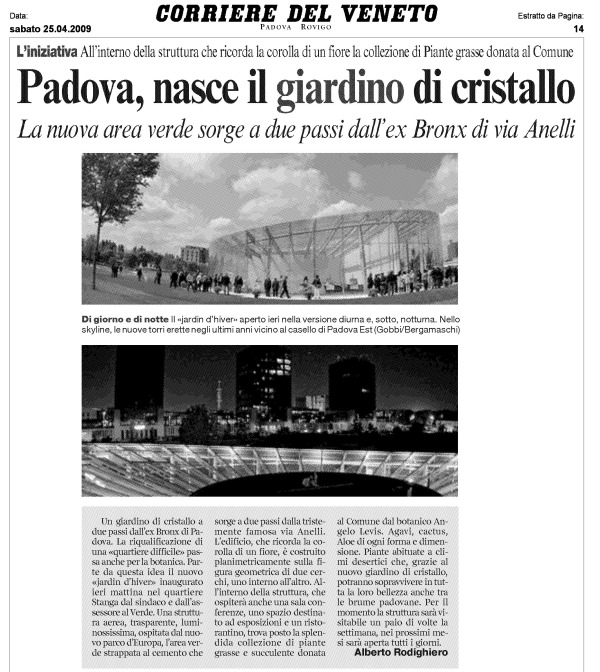 Corriere del Veneto 25-04-09
